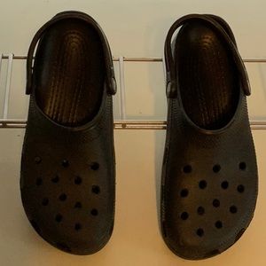 Mens Black Crocs slip on Classic Clog